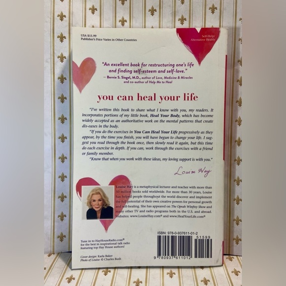 ๐ 3/$15 You Can Heal Your Life by Louise Hay - Self-help Book - Picture 4 of 4